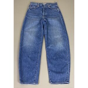 MOTHER Classic Indigo Cropped Jeans